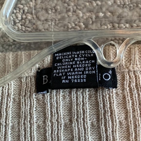 2/$20 Bay Studio Oatmeal color 3/4 Sleeve Cardigan - Size Medium - Picture 5 of 7